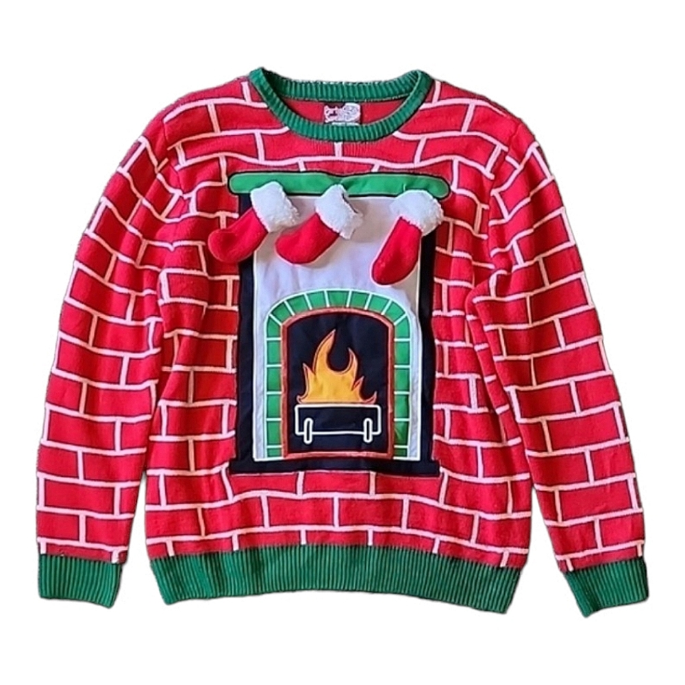 Party Sweater ugly Christmas Sweater size XL
